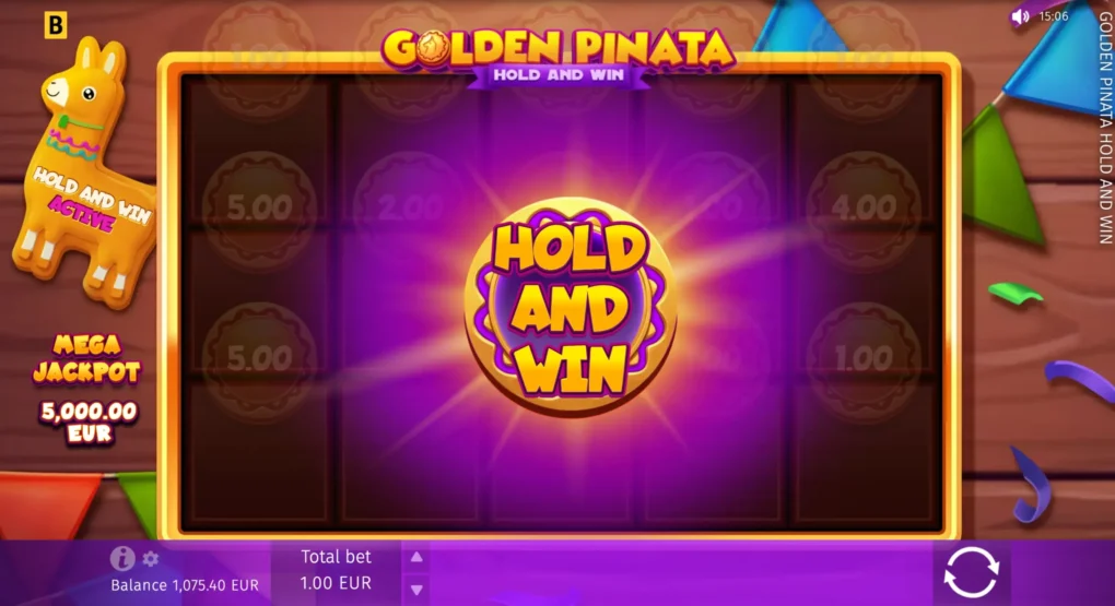 Golden Pinata Hold and Win - 5